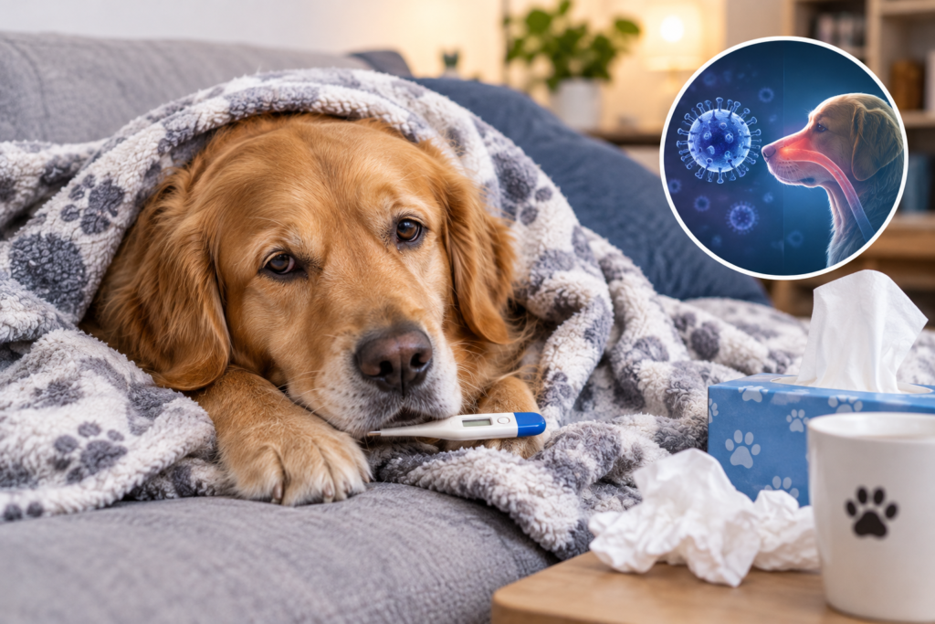 Can Dogs Get Colds?