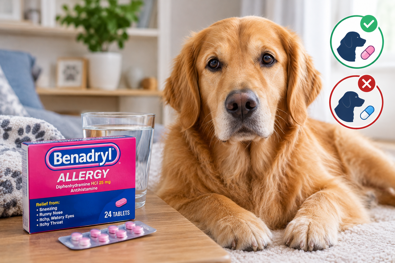 Can I Give My Dog Benadryl?