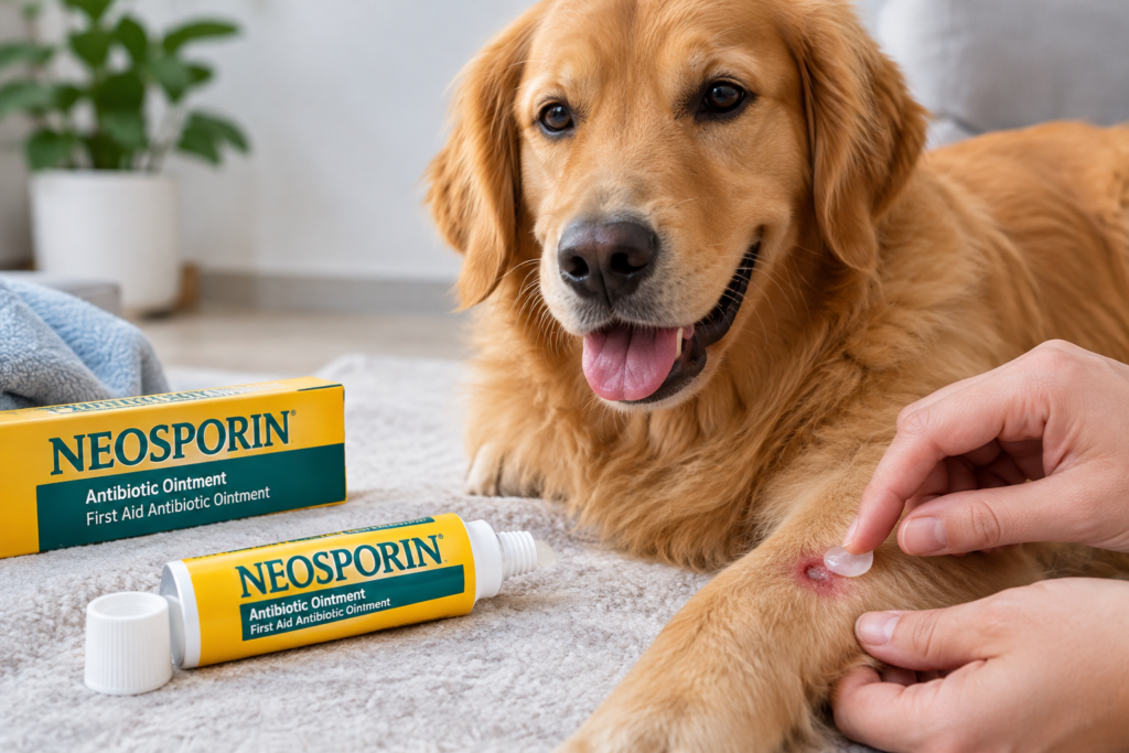 Can I Use Neosporin on My Dog?